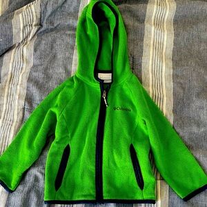 Child’s 2T Columbia fleece hoodie